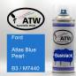 Preview: Ford, Atlas Blue Pearl, B3 / M7440: 400ml Sprühdose, von ATW Autoteile West.